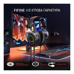 Наушники Fifine H3 RGB Black Фото 8