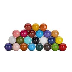 Карандаши цветные Derwent Chromaflow 24 цв. в металлическом пенале Фото 9