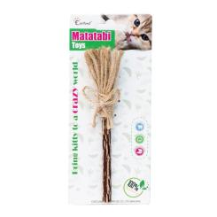 Игрушка для кошек Eastland Метла из мататаби 16 см Фото