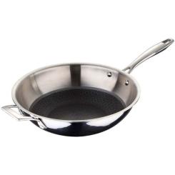 Сковорода MasterPro Wok Hi-tech 3. 28 см Фото
