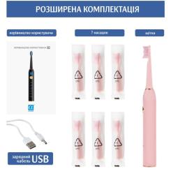 Электрическая зубная щетка AHealth SMART SONIC SMILE 1 pink Фото 4