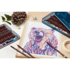 Карандаши цветные Derwent Coloursoft, 72 цветов Фото 1