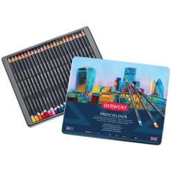 Карандаши цветные Derwent Procolour, 24 цветов Фото 1