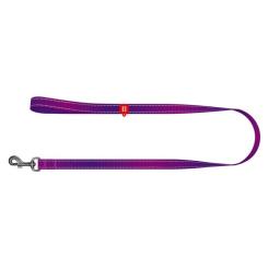 Поводок для собак WAUDOG Nylon Mono, светоотражающий L-XXL фиолетовый Фото 2