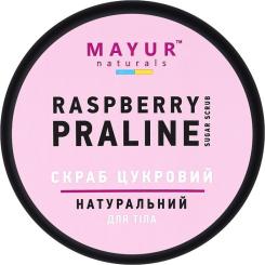 Скраб для тела Mayur Сахарный Малиновое пралине 250 мл Фото