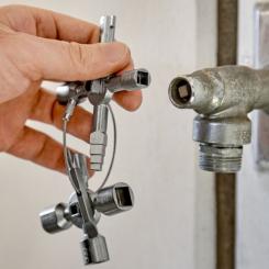 Ключ KNIPEX TwinKey для электрошкафов Фото 9