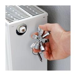 Ключ KNIPEX TwinKey для электрошкафов Фото 1