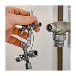 Ключ KNIPEX TwinKey для электрошкафов Фото 3