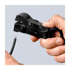 Съемник изоляции KNIPEX для коаксиальных кабелей Фото 2