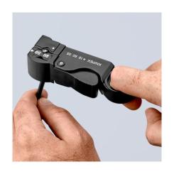 Съемник изоляции KNIPEX для коаксиальных кабелей Фото 4