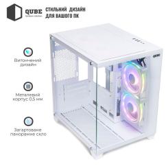 Корпус для ПК Qube REEF ARGB White Фото 9