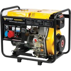Генератор Forte дизельный FGD6500E3 5.5kW, 3 фазы Фото