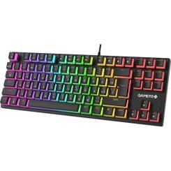 Клавиатура GamePro MK80R Red Switch RGB USB Black Фото 2