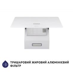 Вытяжка кухонная Minola HDN 6224 WH 700 LED Фото 5