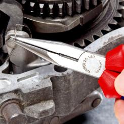Плоскогубцы KNIPEX круглогубці з ріжучими крайками Фото 3