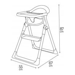 Стульчик для кормления MoMi KALA Green Фото 6