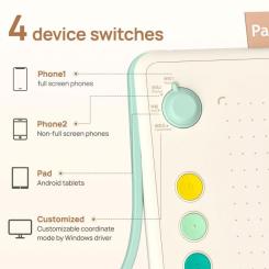 Графический планшет Parblo Ninos Q Mobile Фото 2