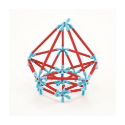 Конструктор Hape Flexistix Креативные фигуры 133 детали бамбуковый Фото
