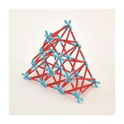 Конструктор Hape Flexistix Креативные фигуры 133 детали бамбуковый Фото 5