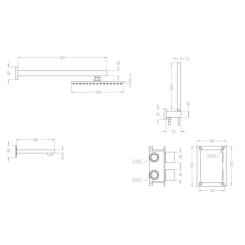 Душевой гарнитур Nett TSH-521 Фото 6