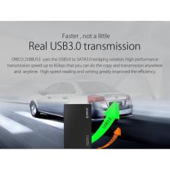 Карман внешний Orico HDD 2588US3-V1-BK-BP Фото 3