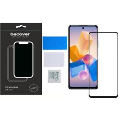 Стекло защитное BeCover Infinix Hot 40 (X6836) Black Фото 3