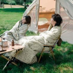 Спальный мешок Naturehike DP200 CNK2300SD012 лівий світло-зелений Фото 1