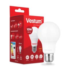 Лампочка Vestum A60 10W 3000K 220V E27 Фото 1