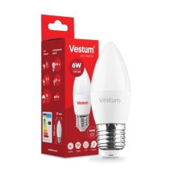 Лампочка Vestum C37 6W 4100K 220V E27 Фото