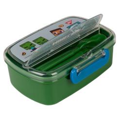 Ланч-бокс детский Yes Minecraft 750 мл с принадлежностями Фото 2