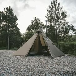 Палатка Naturehike із гострою верхівкою CNK2300ZP025 коричневий Фото 3