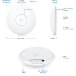 Точка доступа Wi-Fi Ubiquiti UniFi 7 PRO Фото 7