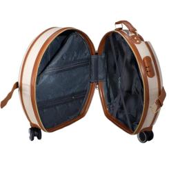 Чемодан Semi Line 20" (S) Ecru/Brown (T5670-2) Фото 5