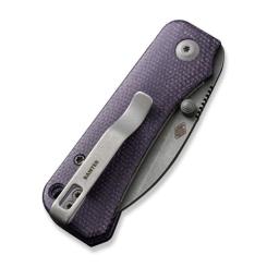 Нож Civivi Baby Banter Wharncliffe Violet Micarta Фото 5