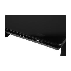 Компьютерный стол Barsky StandUp black glass 1200*600 Фото 2