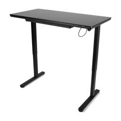Компьютерный стол Barsky StandUp black glass 1200*600 Фото 3