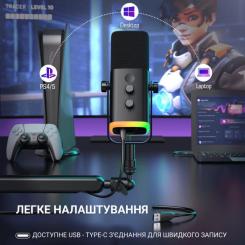 Микрофон Fifine TAM8 USB Black Фото 7