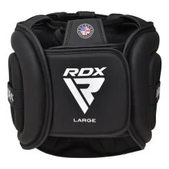 Боксерский шлем RDX Aura Plus T-17 Black Golden XL Фото 4