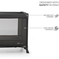 Детский манеж Kinderkraft Joy Light Grey Фото 4