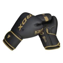 Боксерские перчатки RDX F6 Kara Matte Golden 12 унцій Фото 3