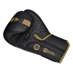 Боксерские перчатки RDX F6 Kara Matte Golden 12 унцій Фото 5