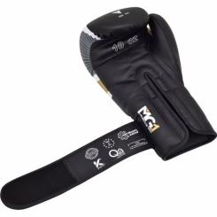 Боксерские перчатки RDX F7 Ego Black Golden 10 унцій Фото 3