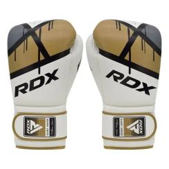 Боксерские перчатки RDX F7 Ego Golden 8 унцій Фото 1
