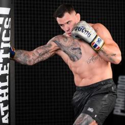 Боксерские перчатки Phantom Muay Thai Gold 14 унцій Фото 7