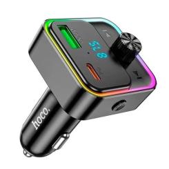 FM модулятор HOCO E81, Black, Box Фото 1