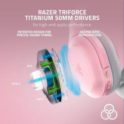 Наушники Razer Barracuda Quartz Pink Фото 9
