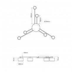 Светильник Videx VL-SPF21B-B Фото 2