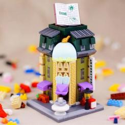 Конструктор LOZ mini Книжный магазин Фото 1