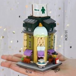 Конструктор LOZ mini Книжный магазин Фото 3