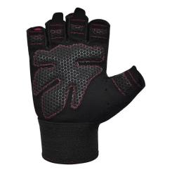 Перчатки для фитнеса RDX W1 Half Pink S Фото 3
